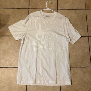 Psycho Bunny White Graphic T-Shirt